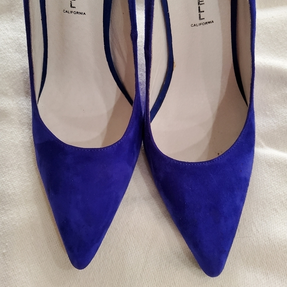 Jeffrey Campbell California Suede Heels Size 8 - Picture 3 of 10